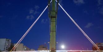 Демонтаж балок краном Liebherr LTM1300