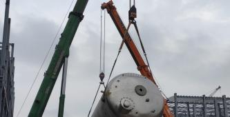 Монтаж обладнання Liebherr LTM1200 Liebherr LTM1300